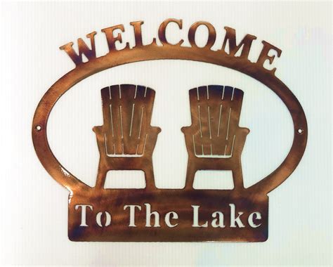 lake house metal art|Lake House Wall Art Decor .